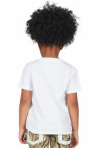 Girls Mila White Graphic T-Shirt