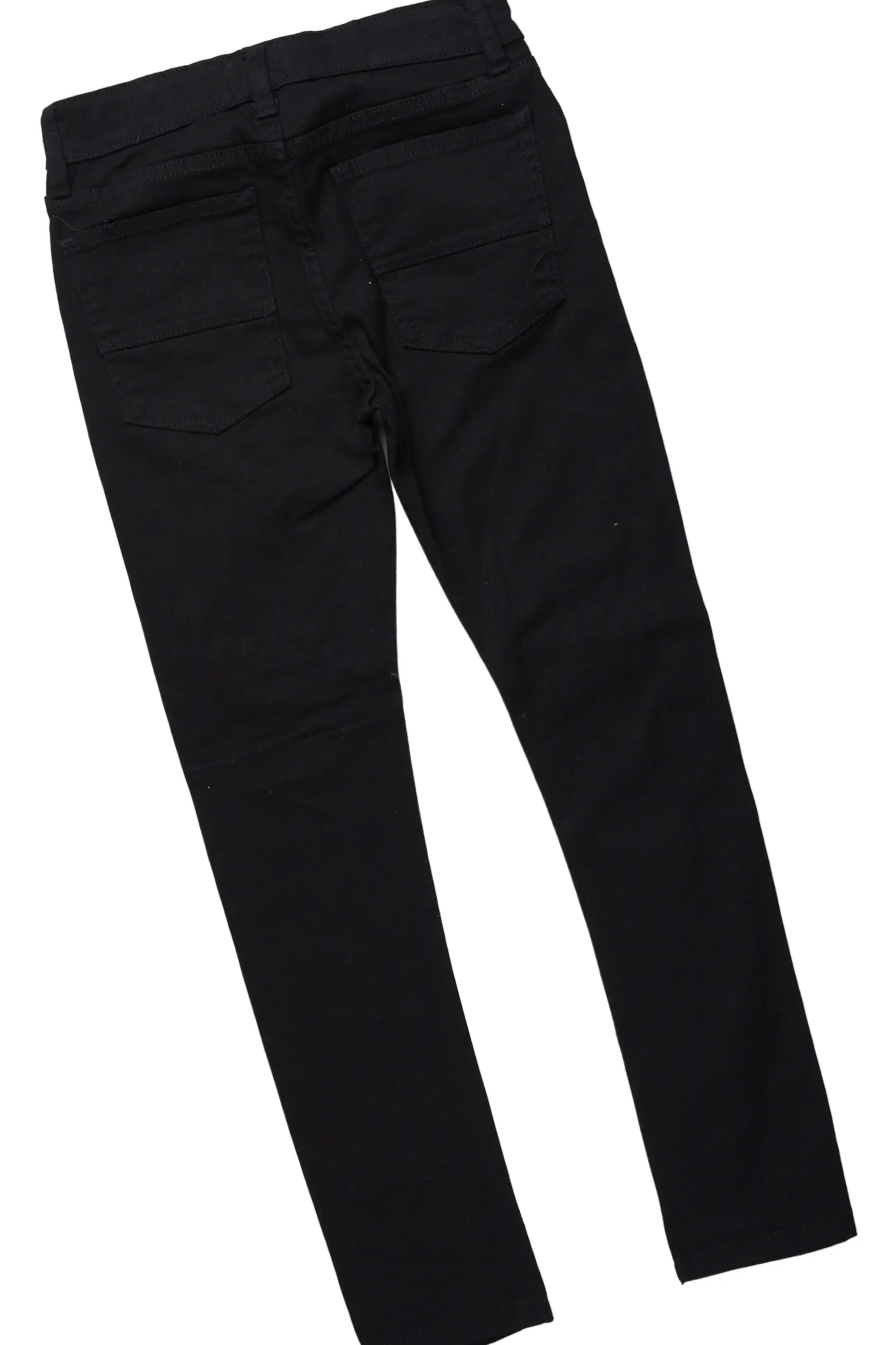 Boys Xorn White/Black T-Shirt/Frayed Jean Set