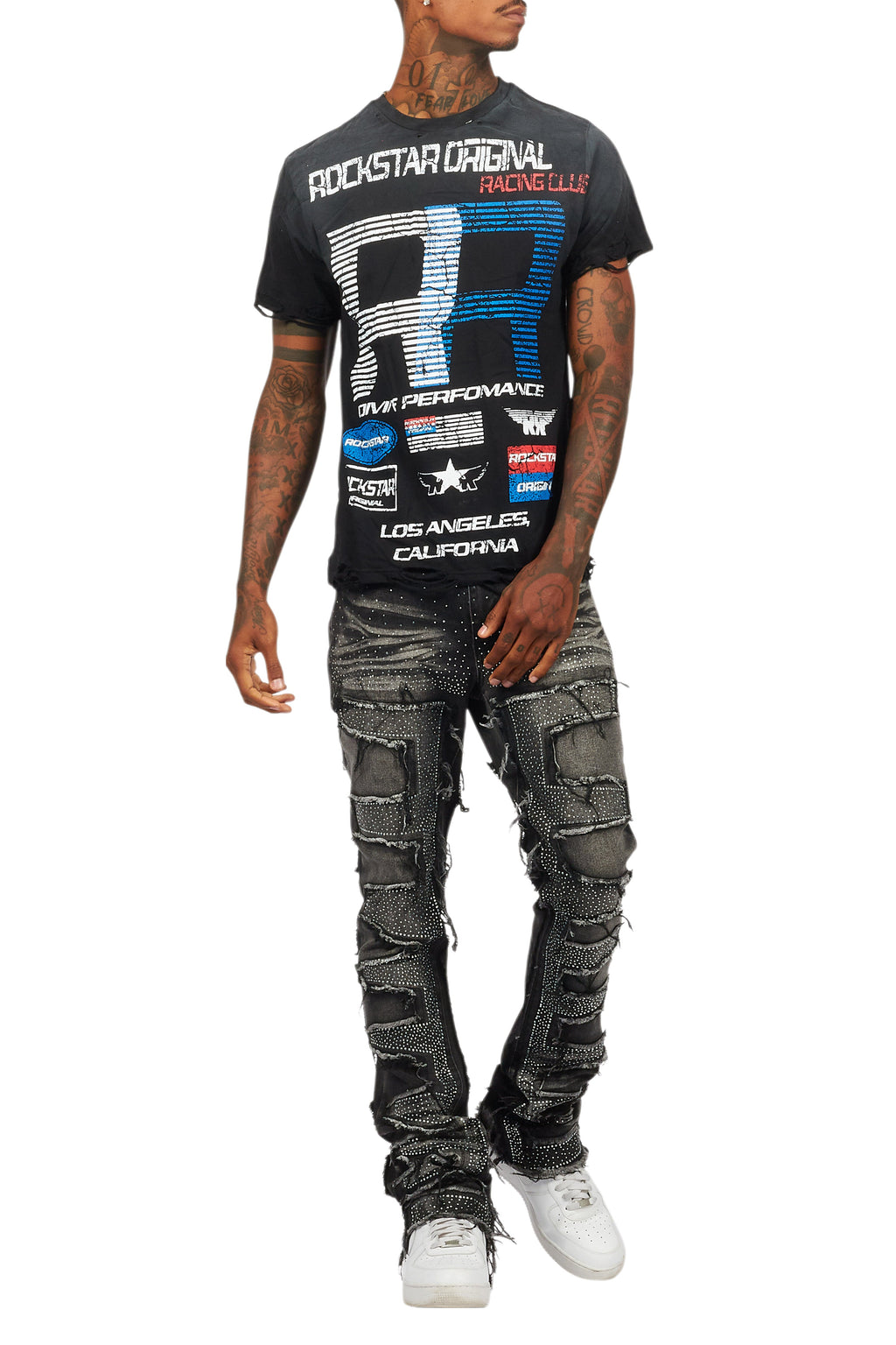 RSO Racing Club Black Graphic T-Shirt