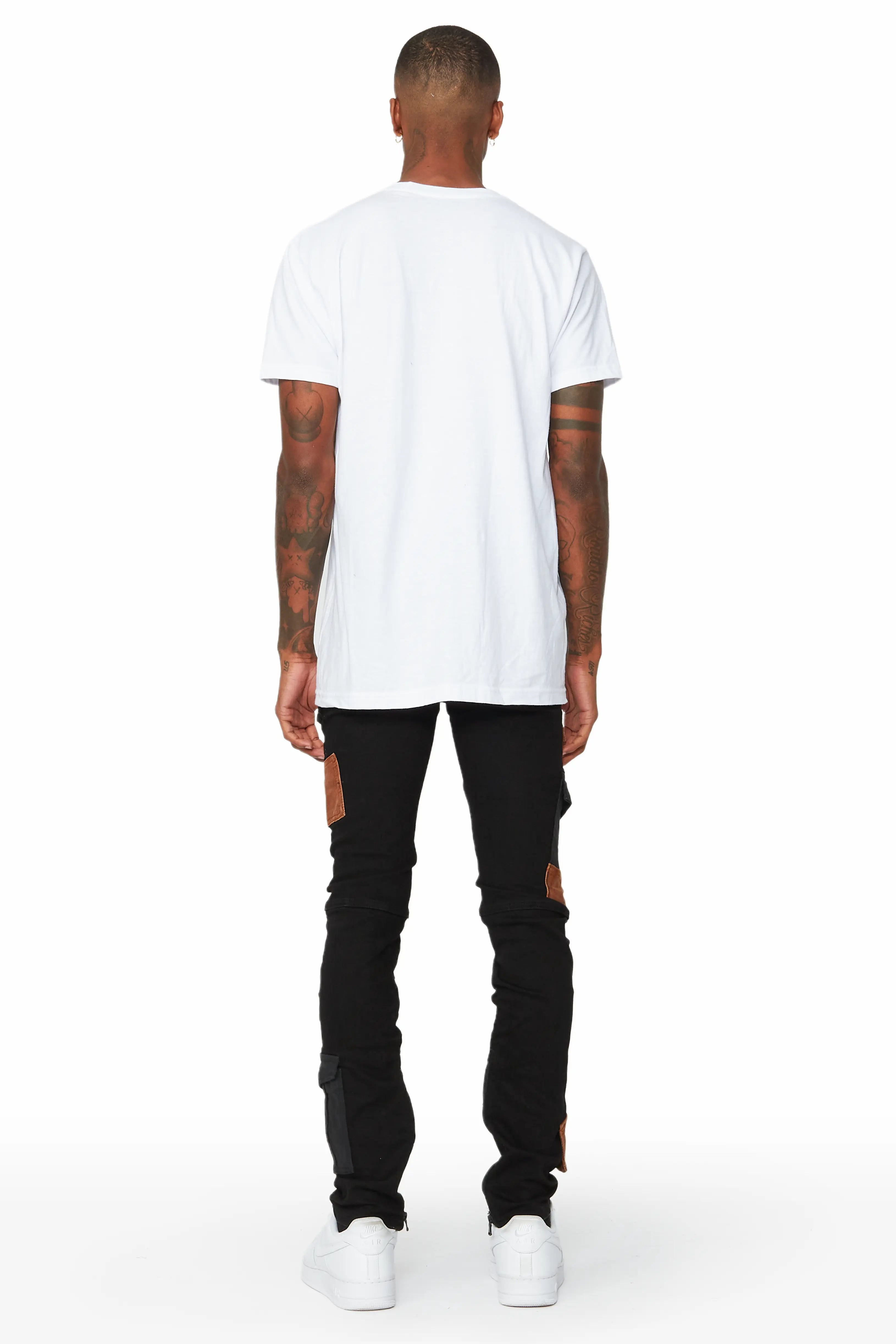 Demarcus Black Patch Jean