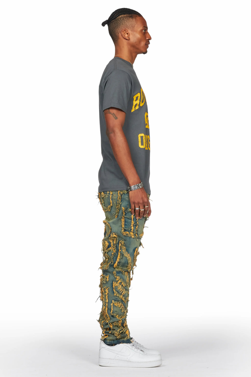 Hakim Tint Patchwork Skinny Fit Jean