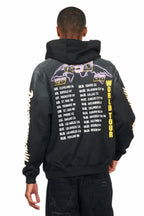 Amelie Black Graphic Hoodie