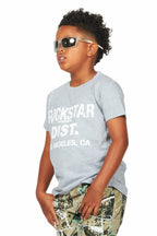 Boys Koen Grey Graphic T-Shirt