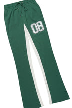 Fields Green/White Baggy Hoodie Track Set