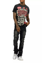 Deangelo Black Graphic T-Shirt