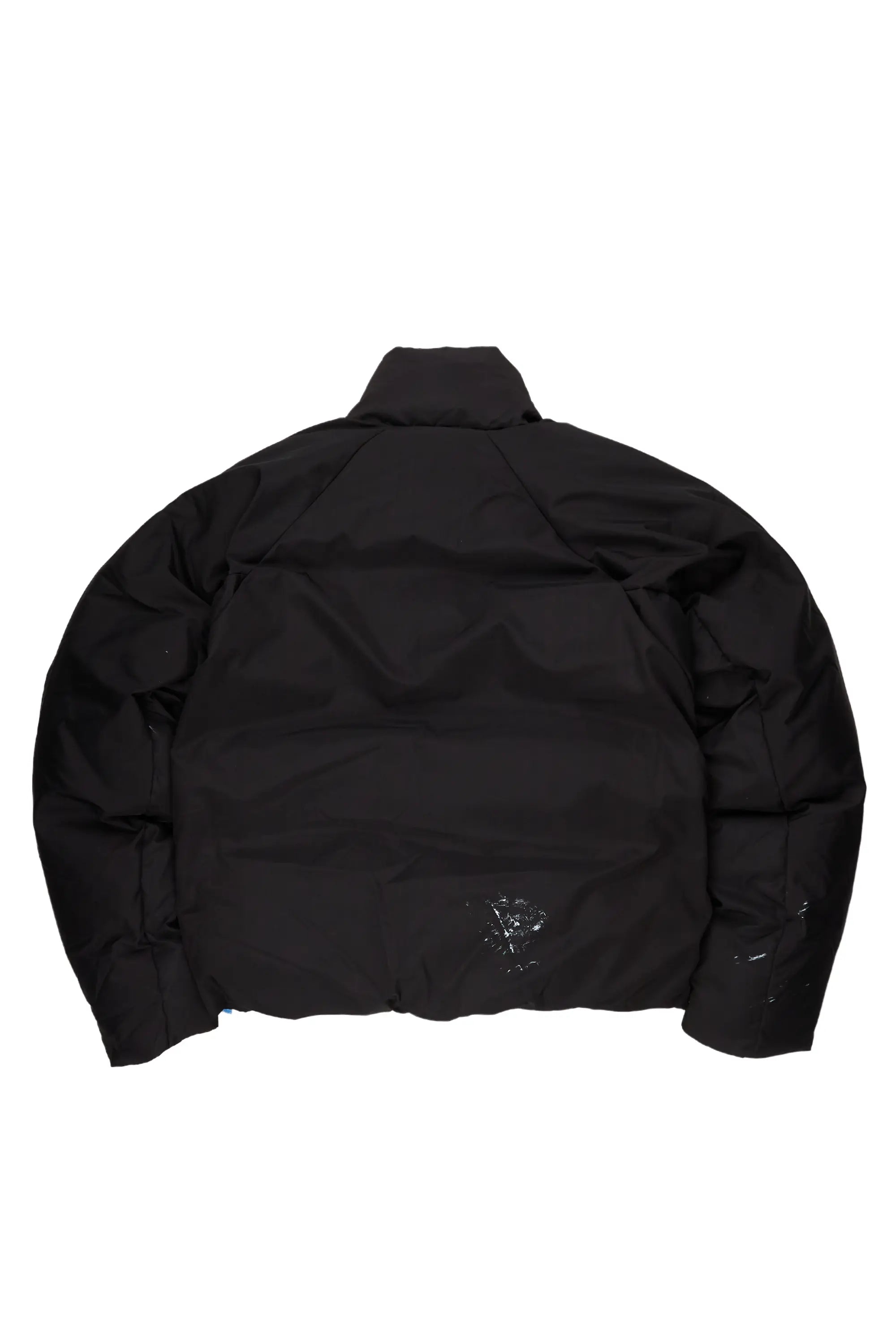 Rabbie Black/Red Puffer Jacket