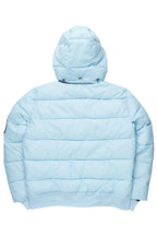Bronx Baby Blue Heavy Puffer Jacket
