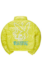 Bremissia Yellow Puffer Jacket