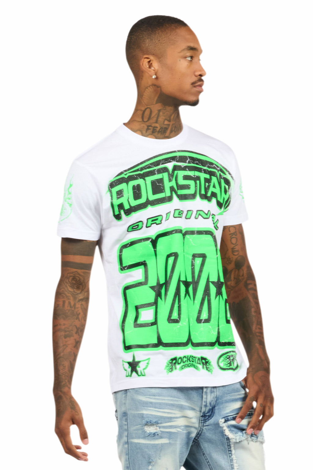 Brixton White Graphic T-Shirt