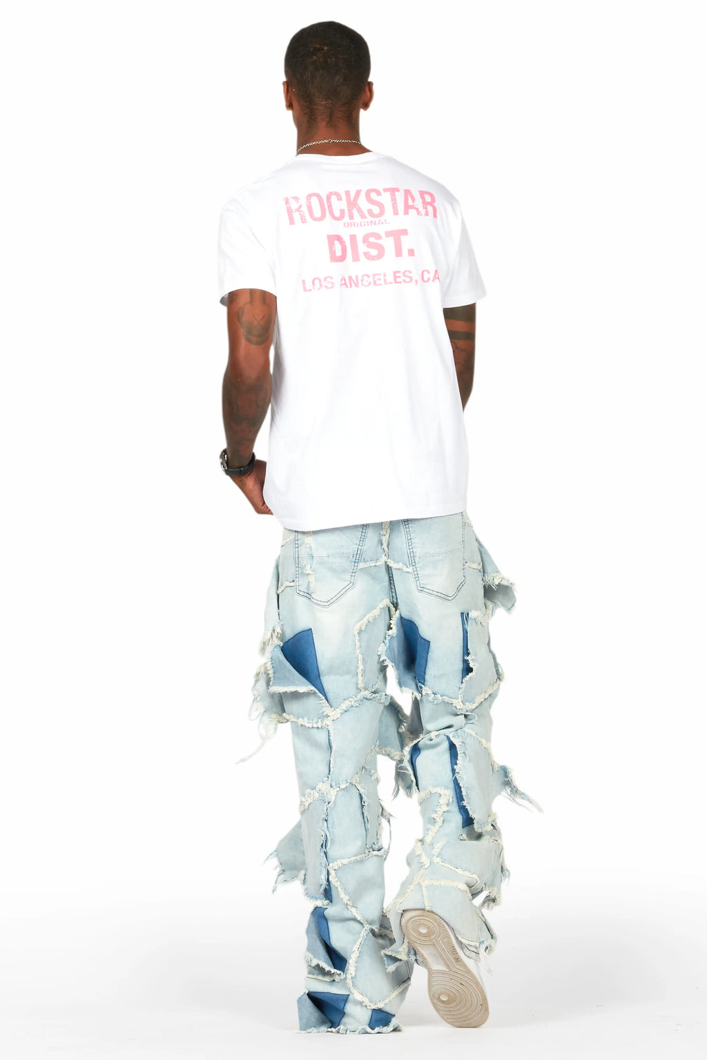 Jacomus Blue Baggy Fit Jean