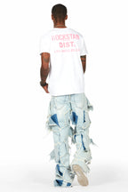 Jacomus Blue Baggy Fit Jean