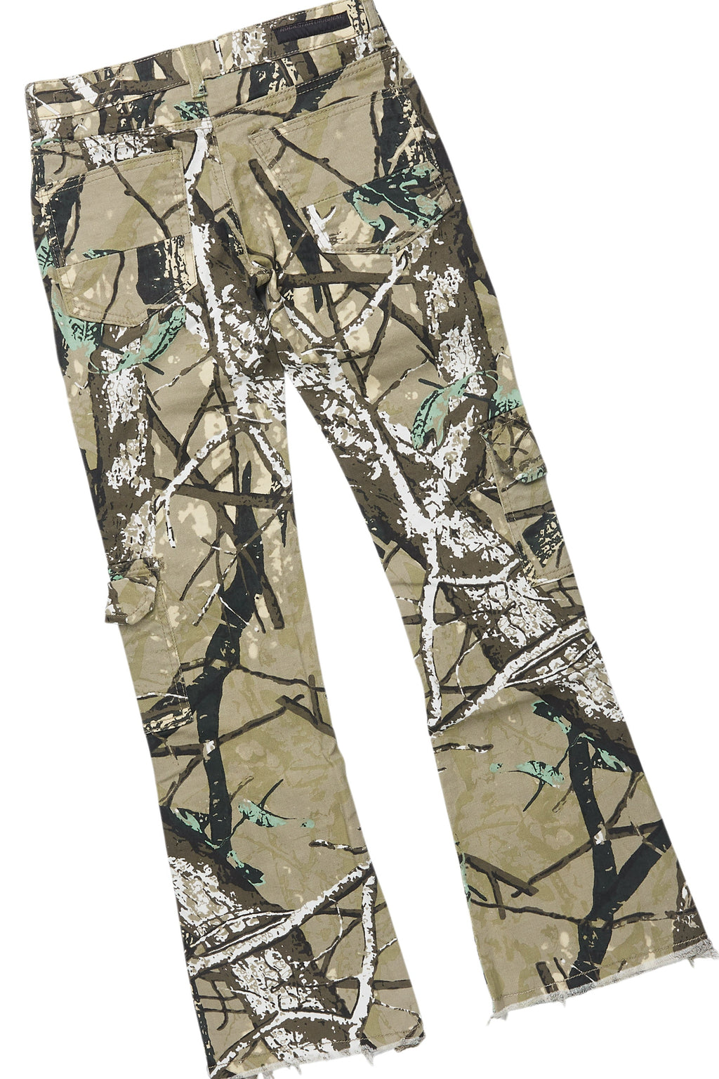 Boys Lake Vintage Sand/Beige T-Shirt/Stacked Flare Jean Set