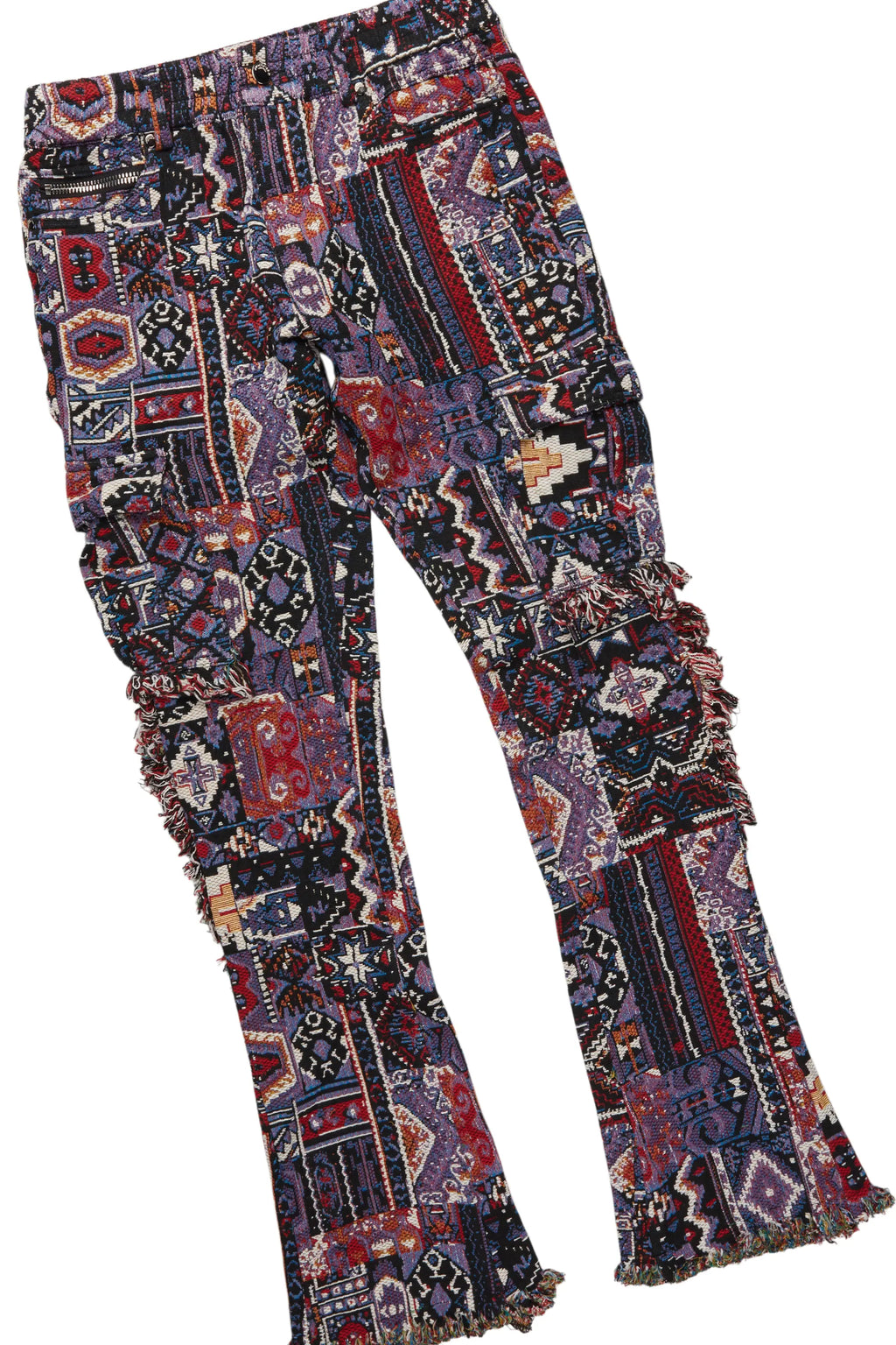 Lake White/Purple T-Shirt/Tapestry Jean Bundle