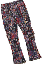 Lake White/Purple T-Shirt/Tapestry Jean Bundle