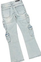 Boys Callias Red Hoodie/Slim Fit Jean Set