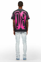 Dag Blue Stacked Flare Jean