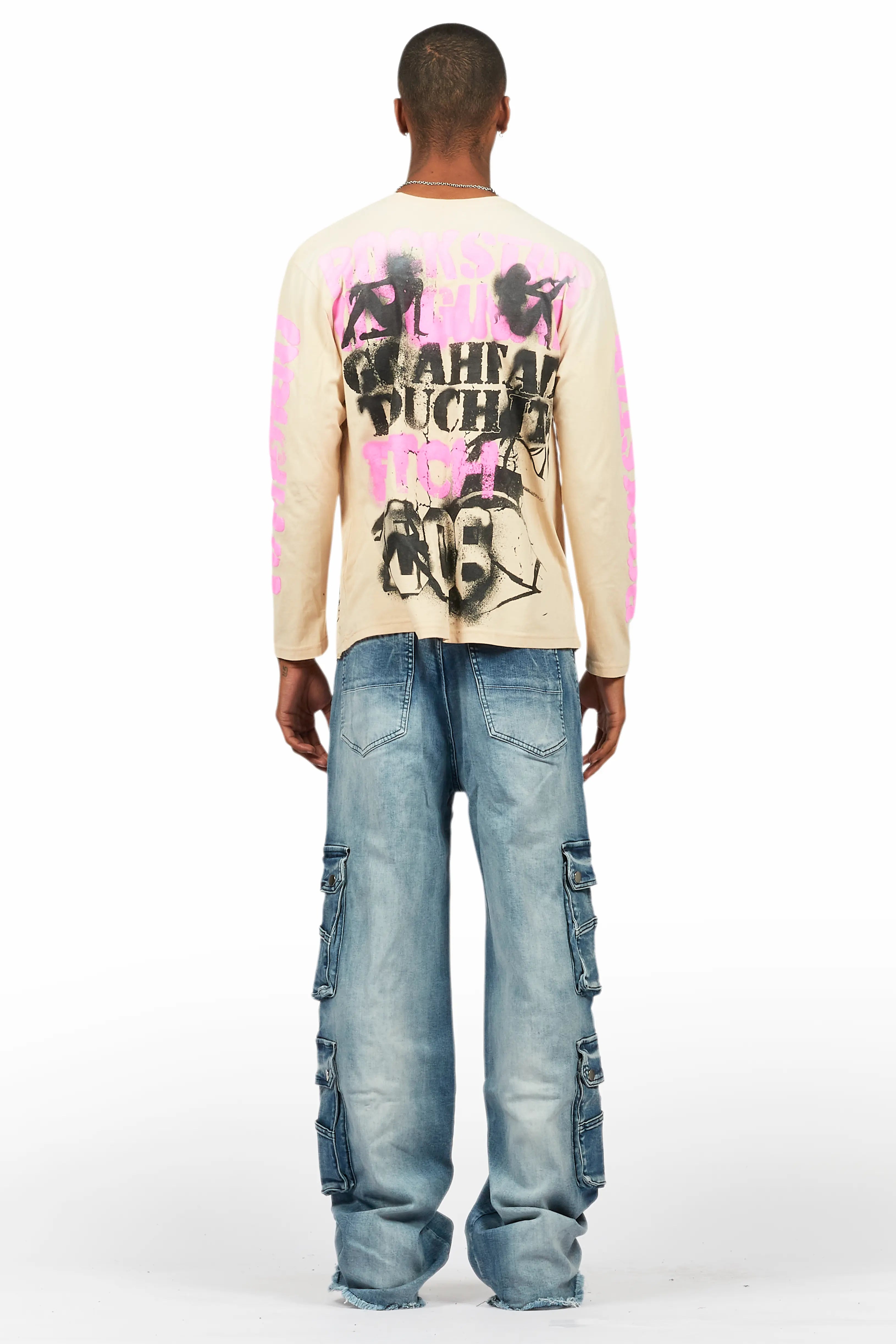 Keylor Blue Baggy Fit Jean