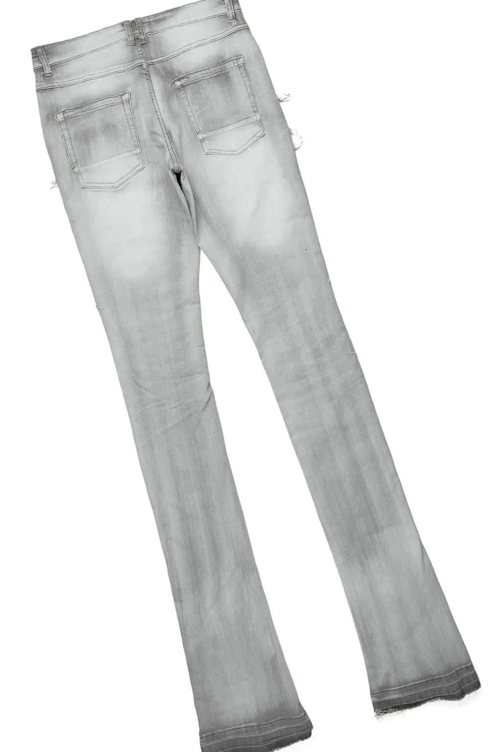 Edem Black/Grey T-Shirt Stacked Flare Jean Bundle