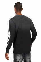 Banyan Black Long Sleeve Graphic T-Shirt