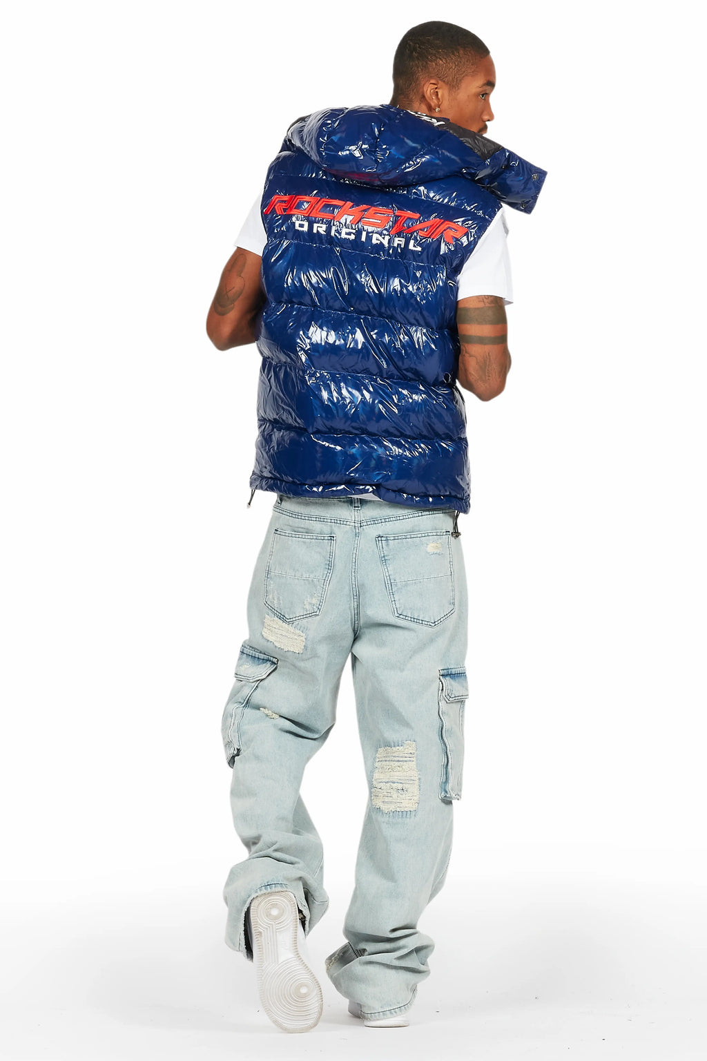 Alasia Royal Blue Puffer Vest