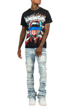 Lennox Black Graphic T-Shirt