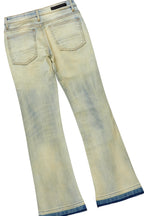 Boys Amos Royal Blue Hoodie/Stacked Flare Jean Set