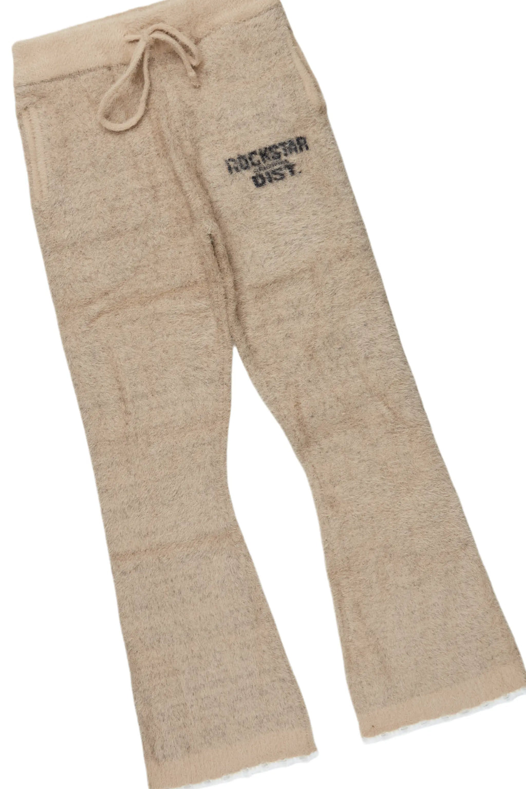 Boys Lake Mohair Beige Knit Track set
