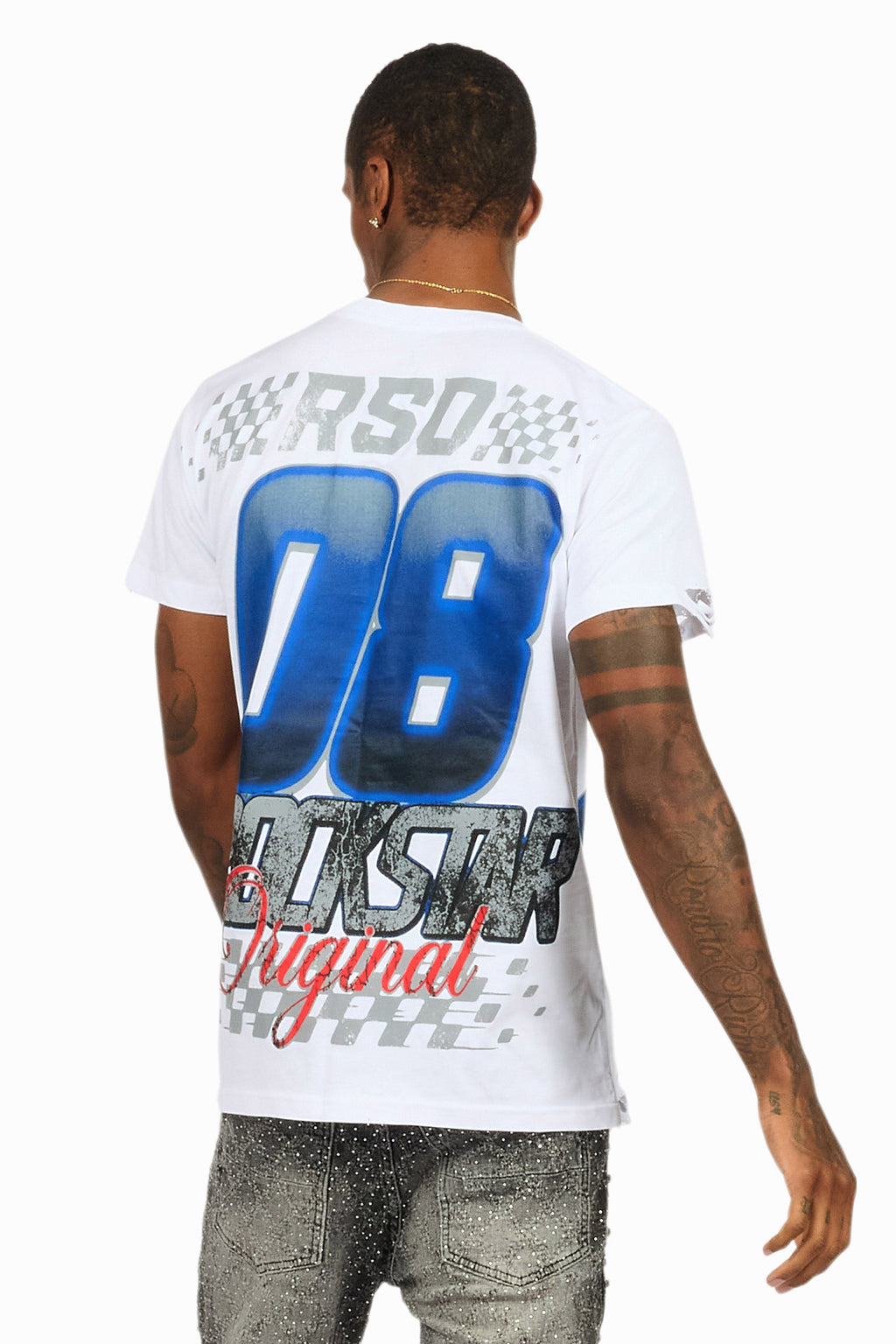 Ryker White Graphic T-Shirt