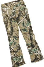 Boys Smitty Black Hoodie/Stacked Flare Jean Set