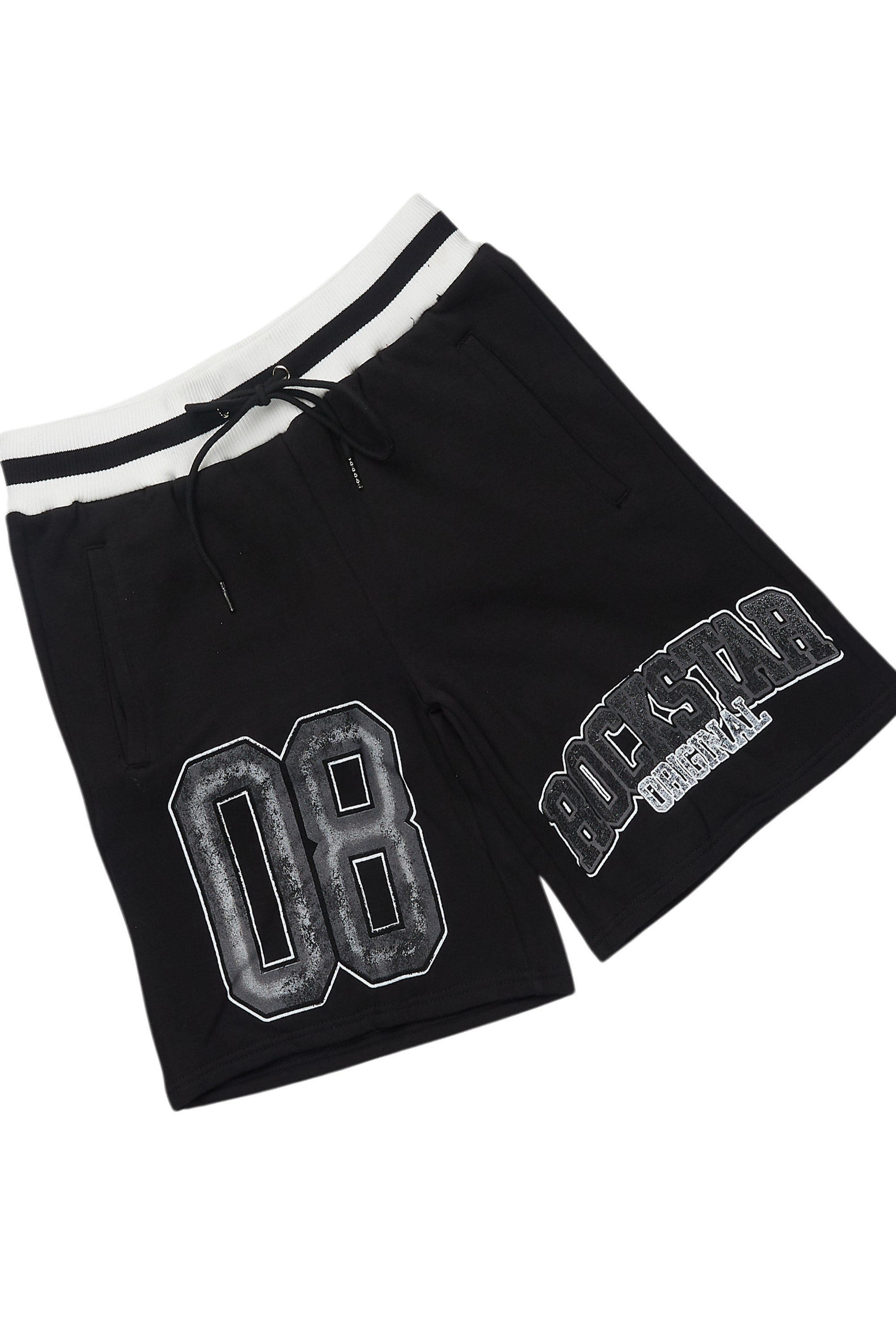 Fields Black/Grey T-Shirt Short Set