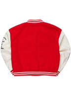 Cori Red Varsity Jacket