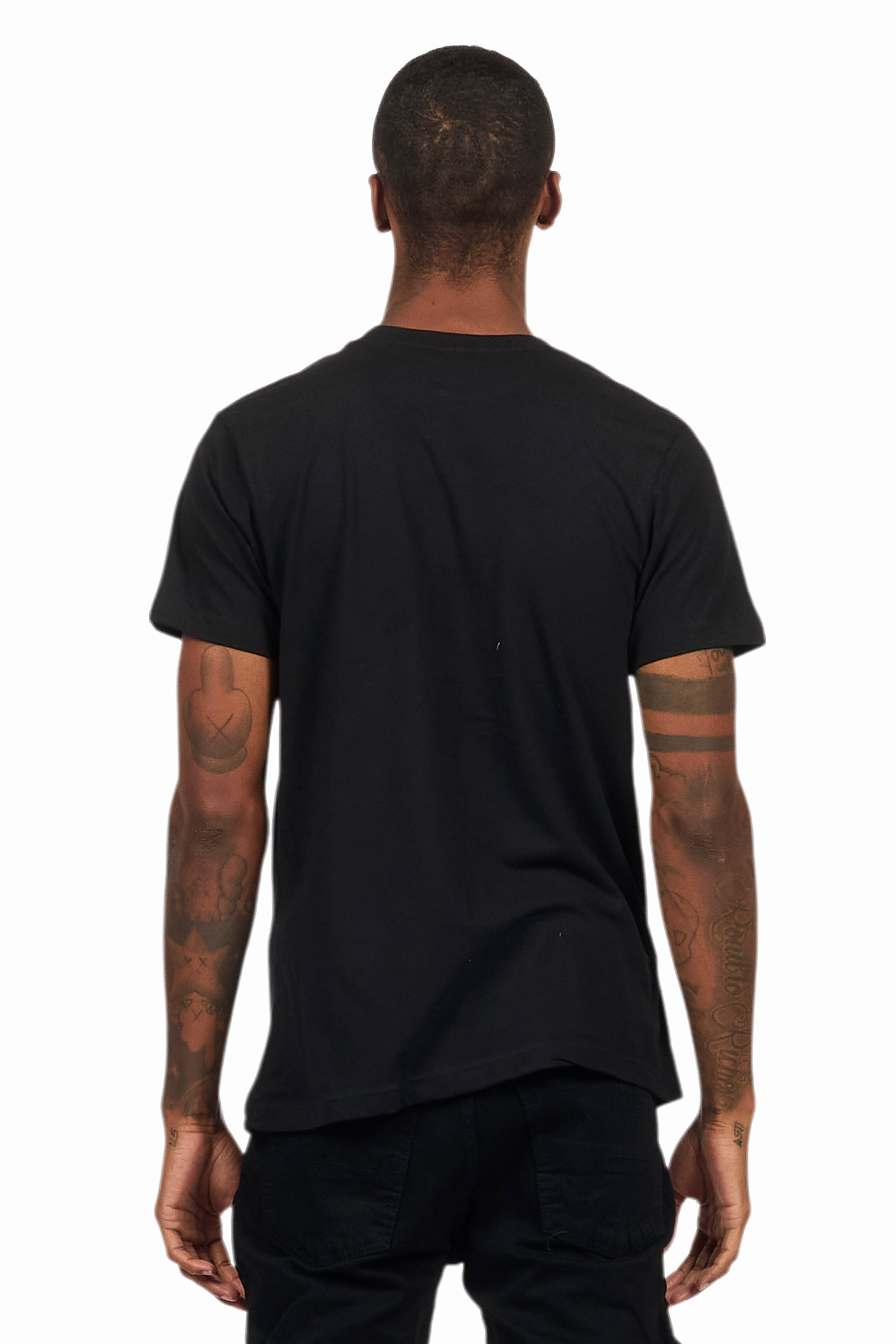 Cairo Black Graphic T-Shirt