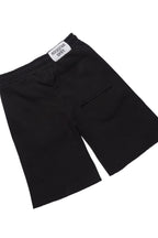 Bubble Black T-Shirt/Raw Edge Short Set