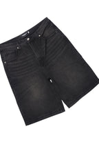 Drako Black Muscle Tee/Denim Jort Set