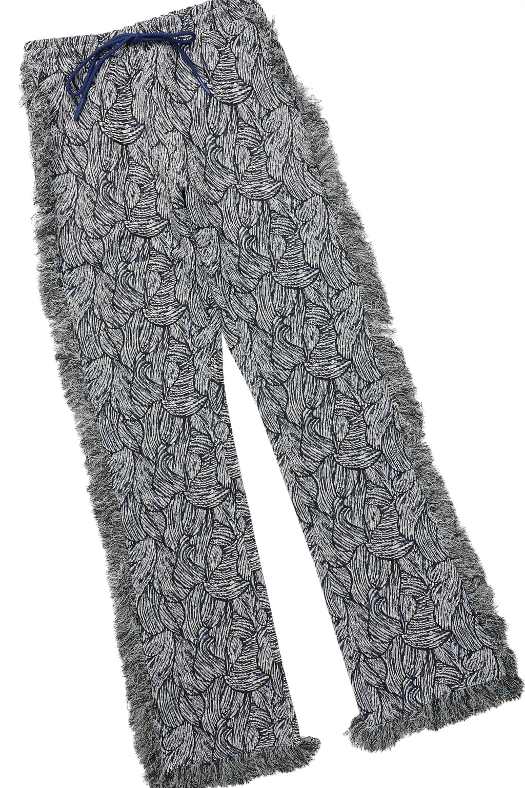 Lorika White/Navy T-Shirt & Pant Set