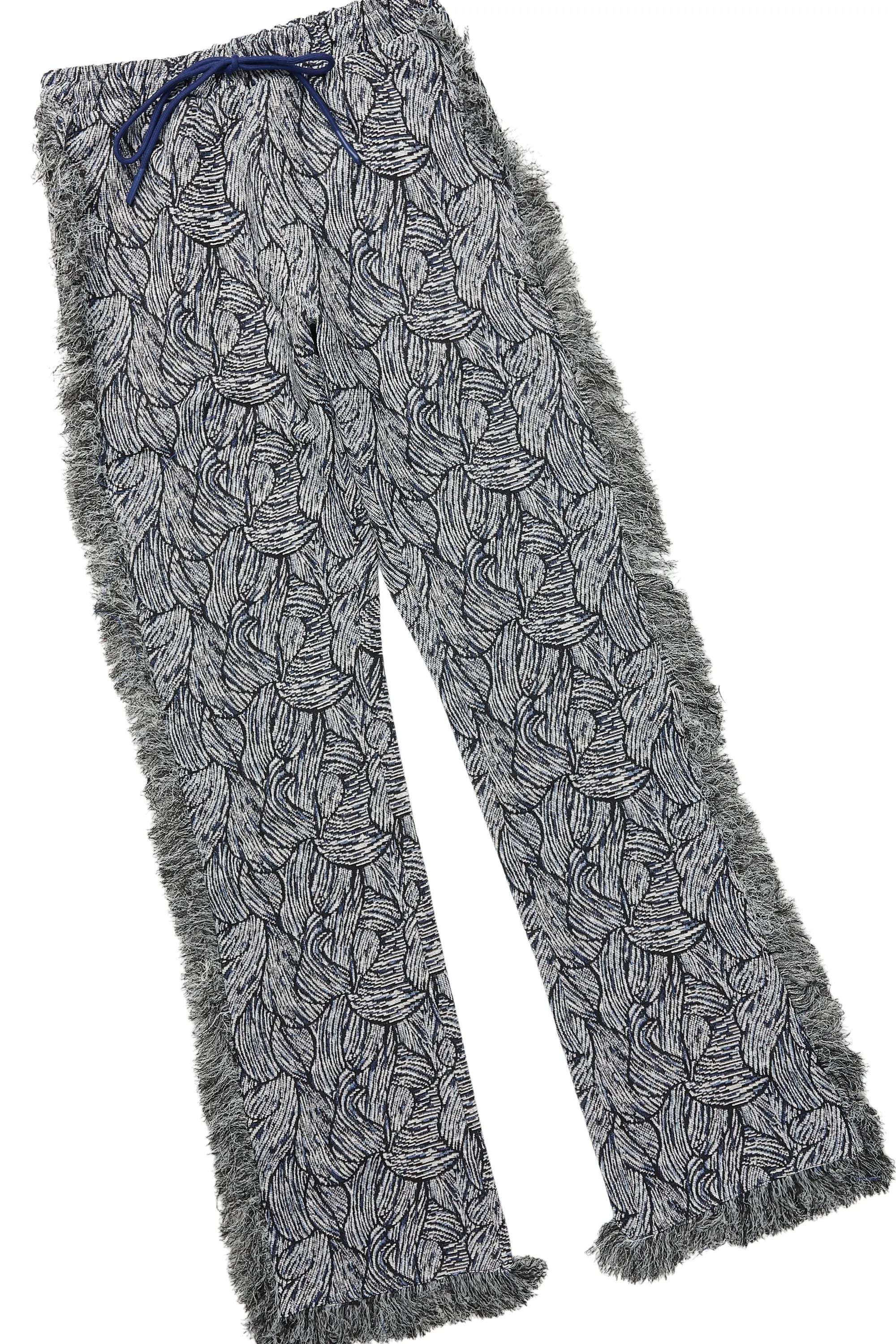 Lorika White/Navy T-Shirt & Pant Set