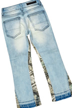 Boys Barren Red Hoodie/Stacked Flare Jean Set