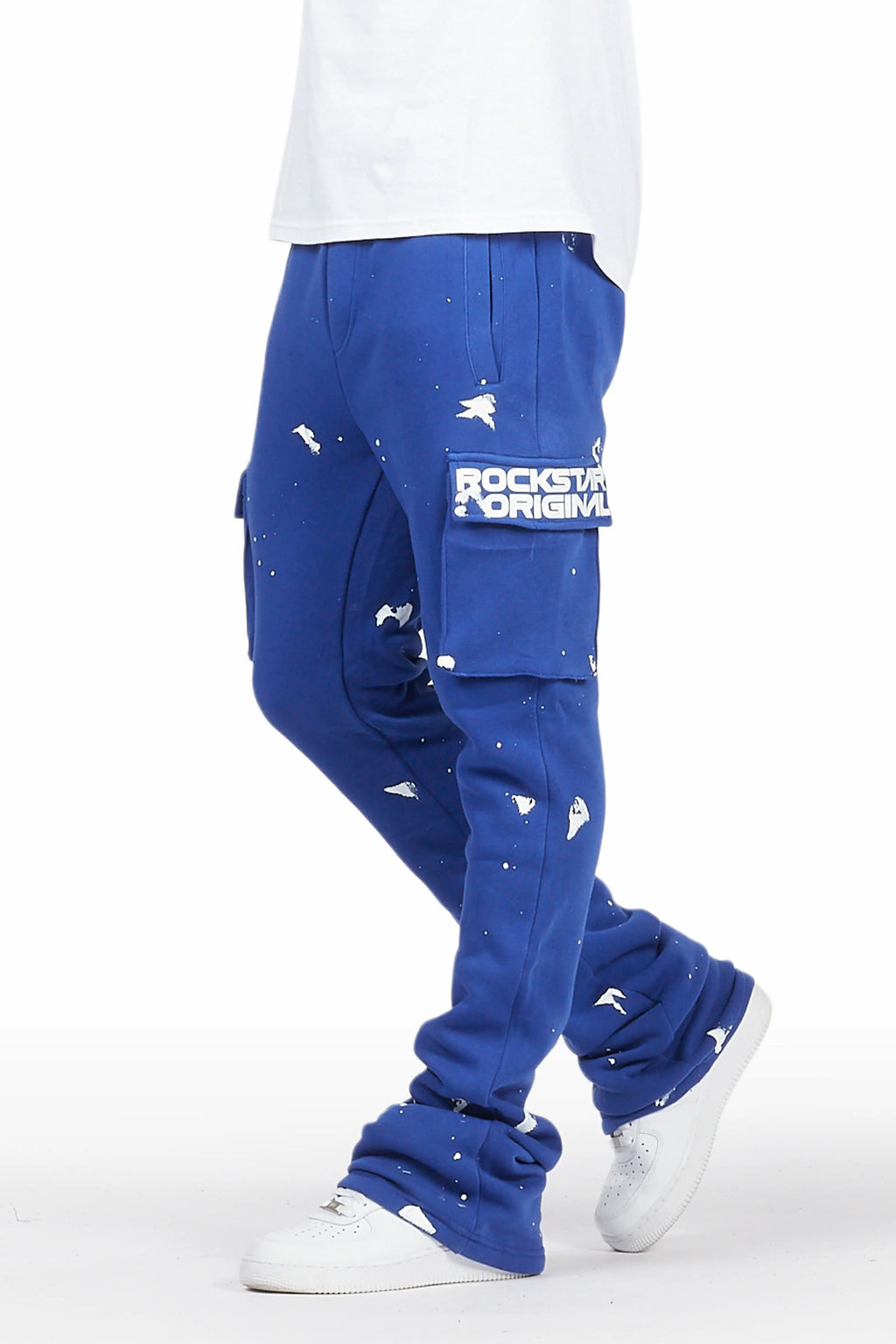 Radko Royal Stacked Flare Cargo Pants