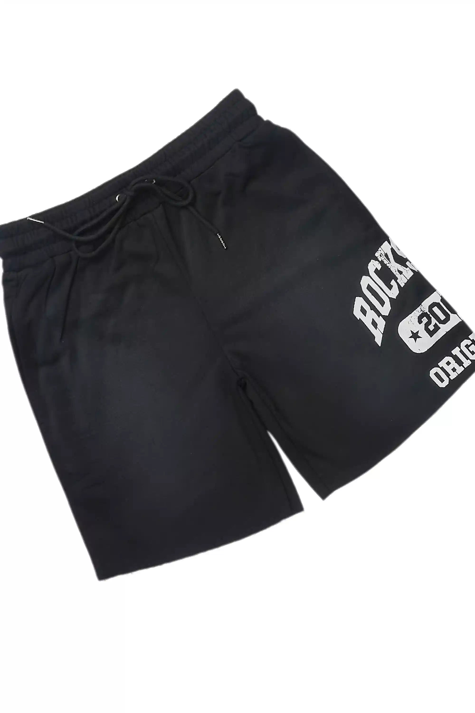 Uppercut Black T-Shirt/Short Set