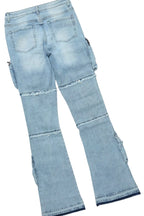 Terrina White Tee & Toniesha Light Wash Jean Set