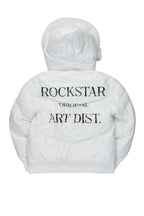 Girls Destina White Puffer Jacket