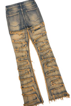 Tiffiany White Tee & Zariyah Tinted Dark Wash Jean Set