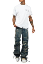 Drako White Oversized Graphic T-Shirt