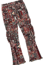 Wizzurd White/Red T-Shirt/Tapestry Jean Bundle