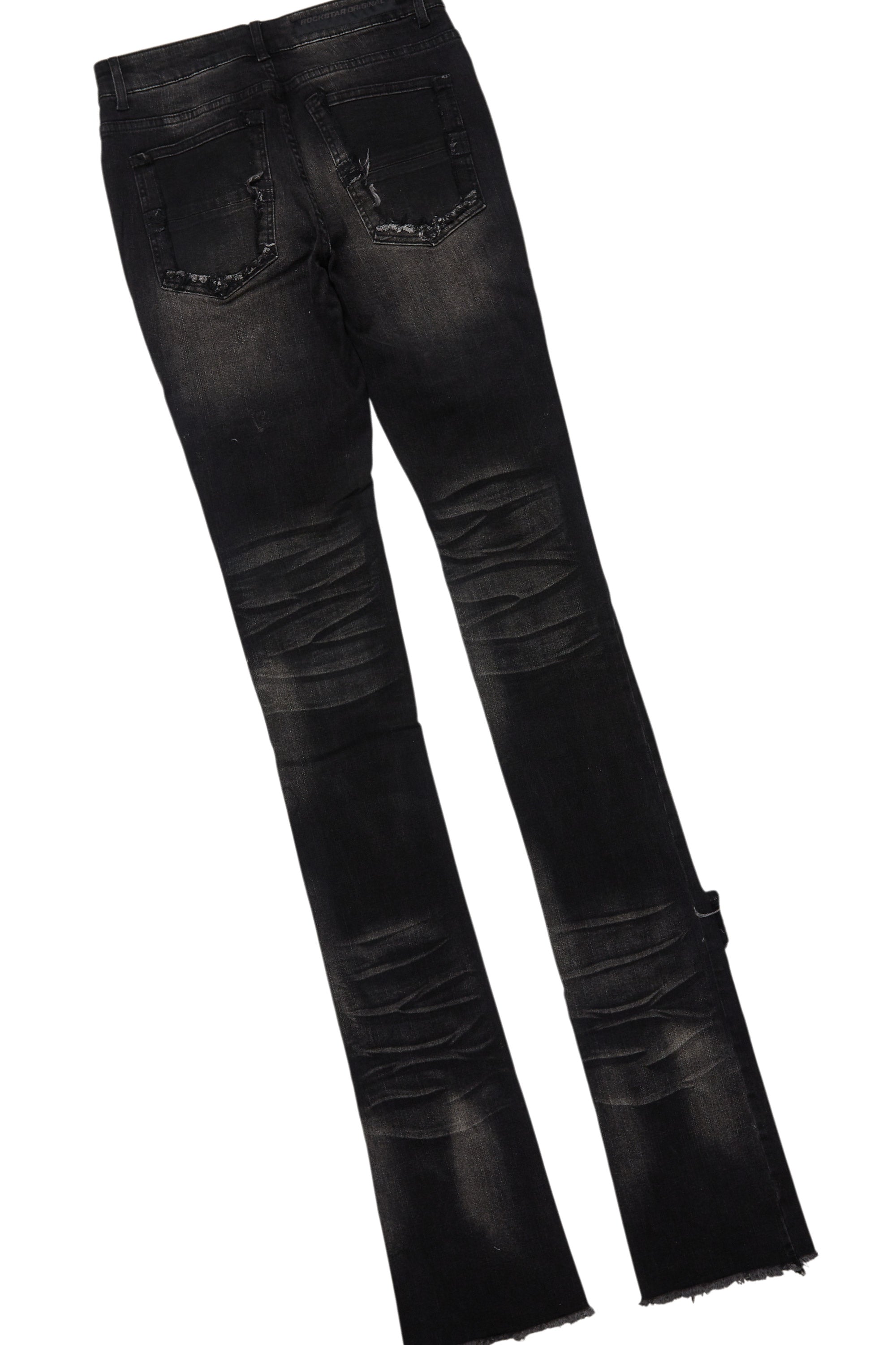 Bubble White/Black T-Shirt/Super Stacked Flare Jean Bundle