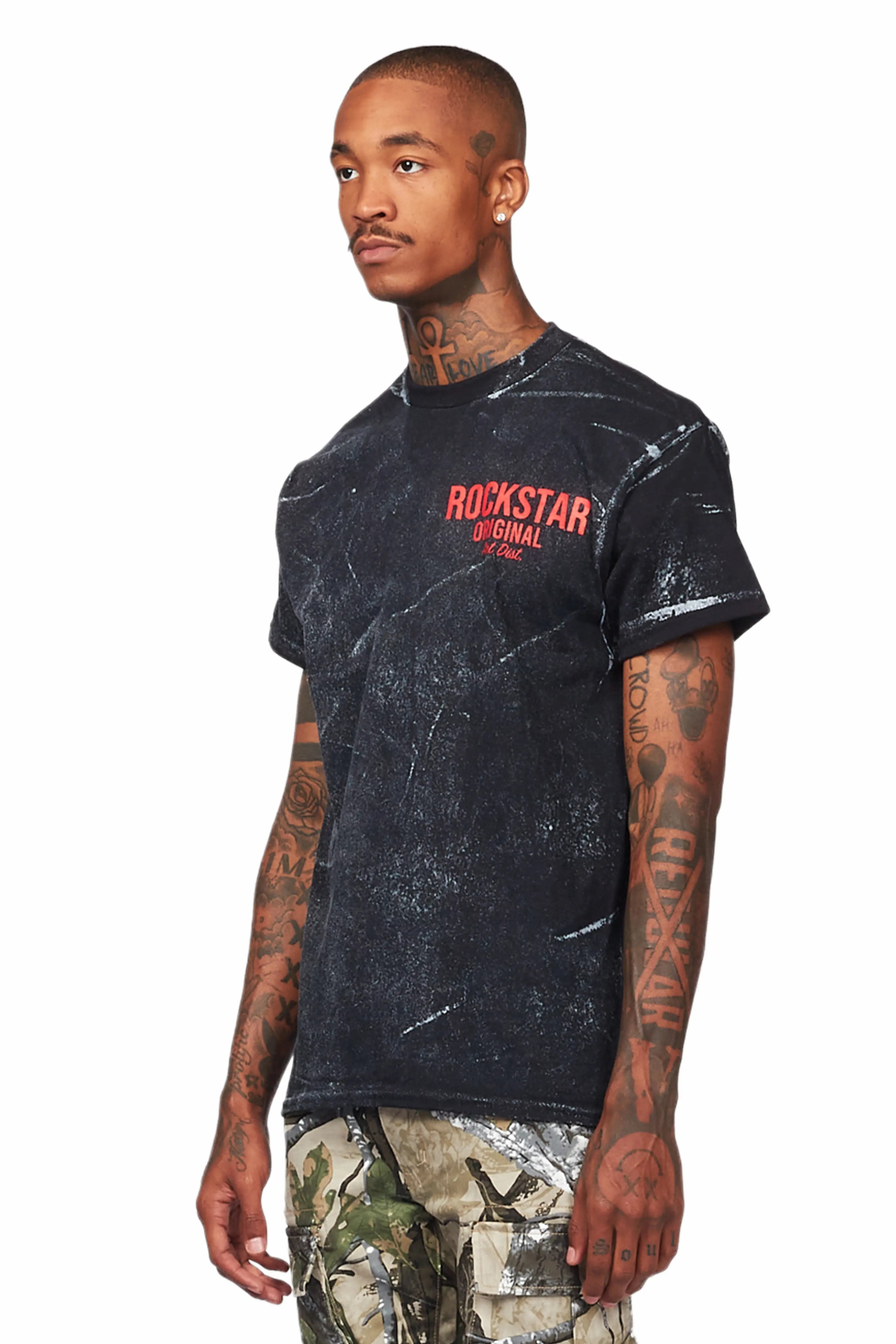 Kaldi Black Graphic T-Shirt