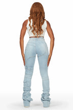 Wynter Light Wash Super Stacked Jean