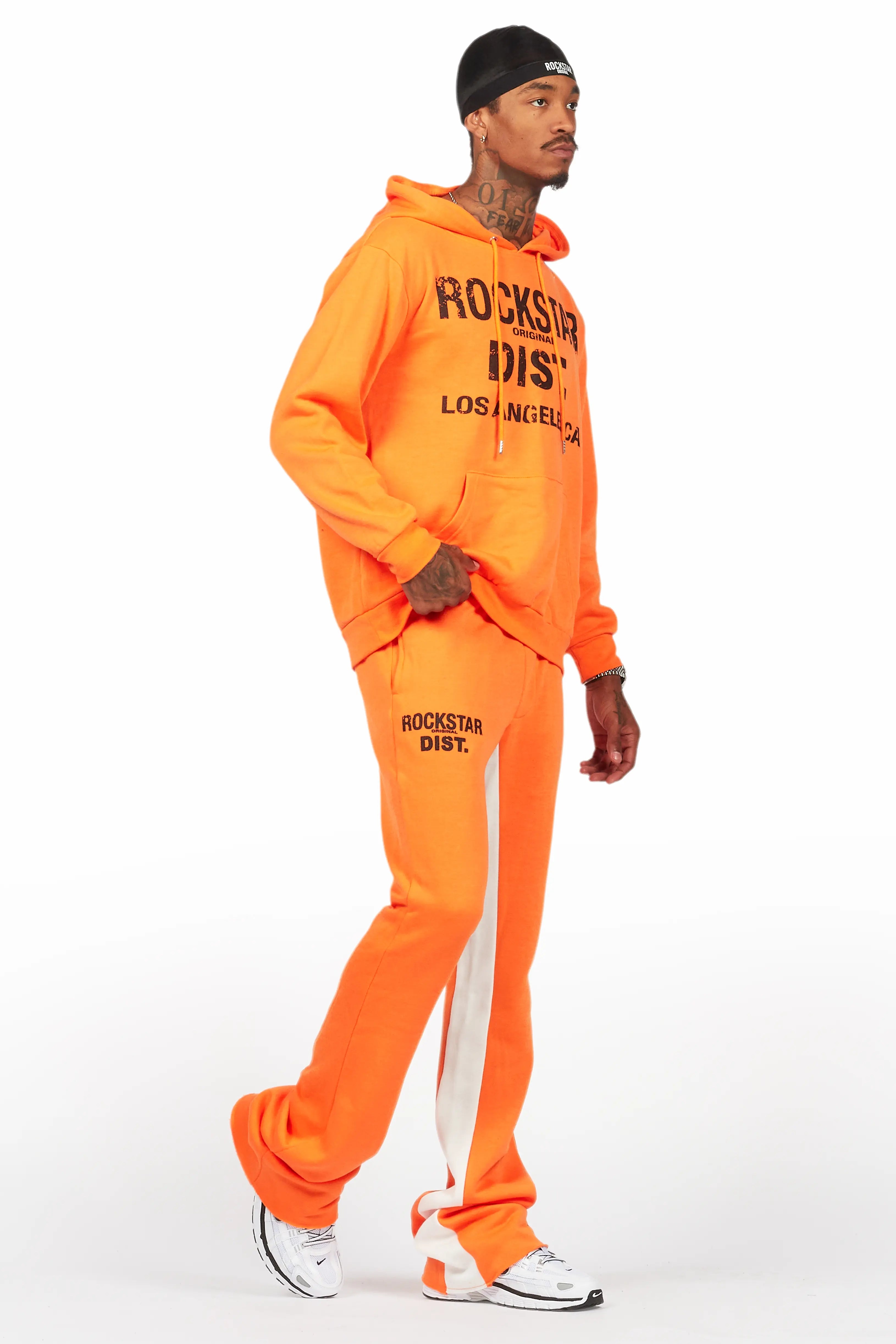 Lake Orange Hoodie/Baggy Track Pant Set