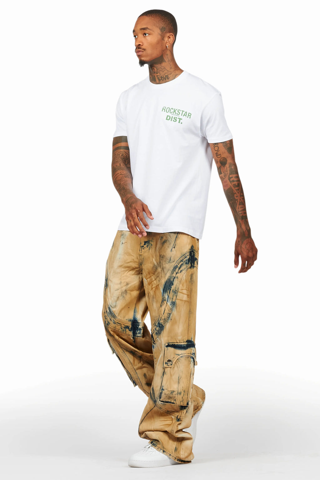 Denmot Blue Baggy Fit Jean