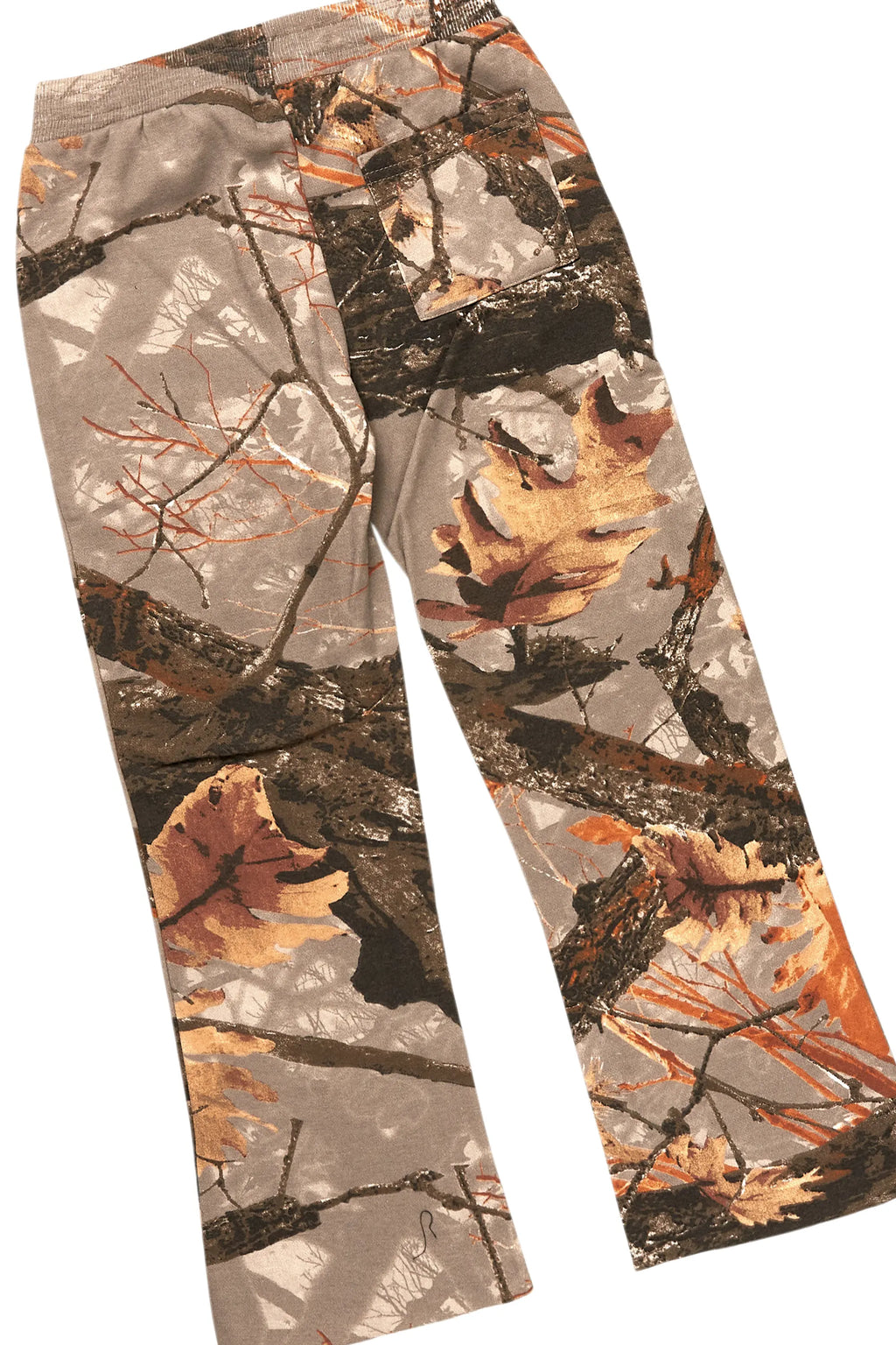 Girls Tabby Beige Graphic Stacked Flare Track Set